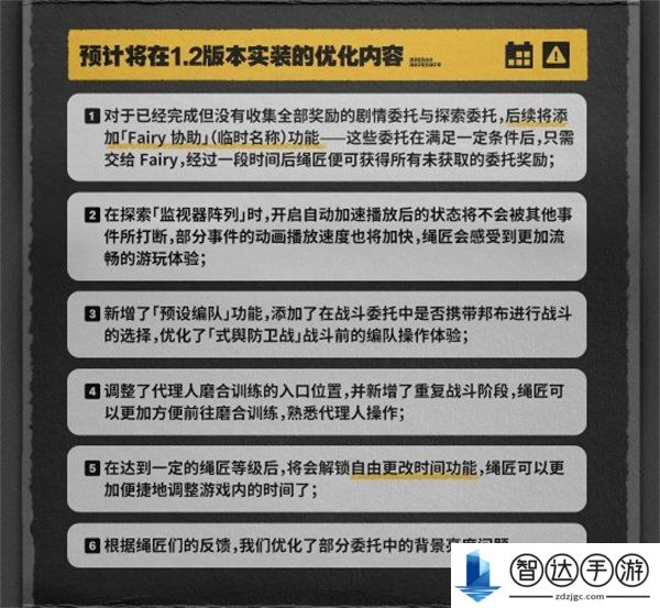 绝区零后续优化内容有哪些 绝区零后续优化内容一览